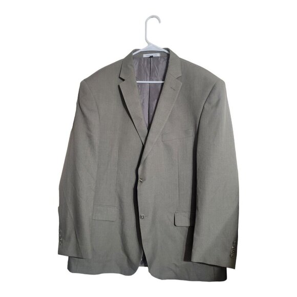 Angelo Rossi Other - Angelo Rossi Jacket Mens Size 50 Long Beige Blazer Formal Career Casual Business